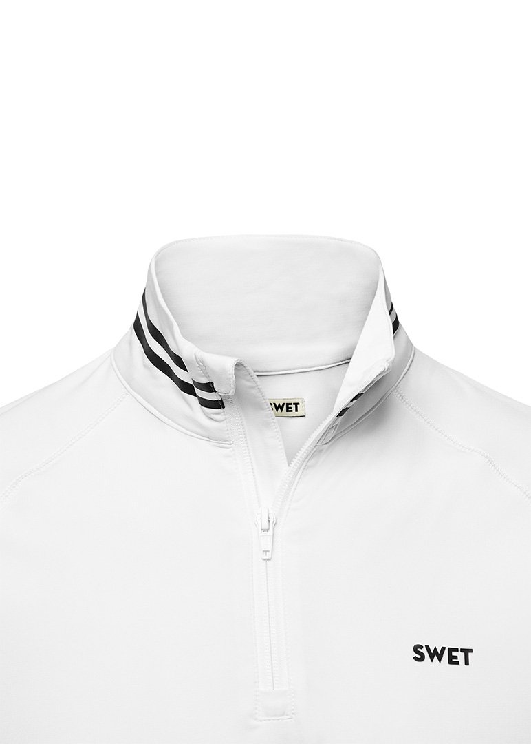 SWET Quarter Zip | White