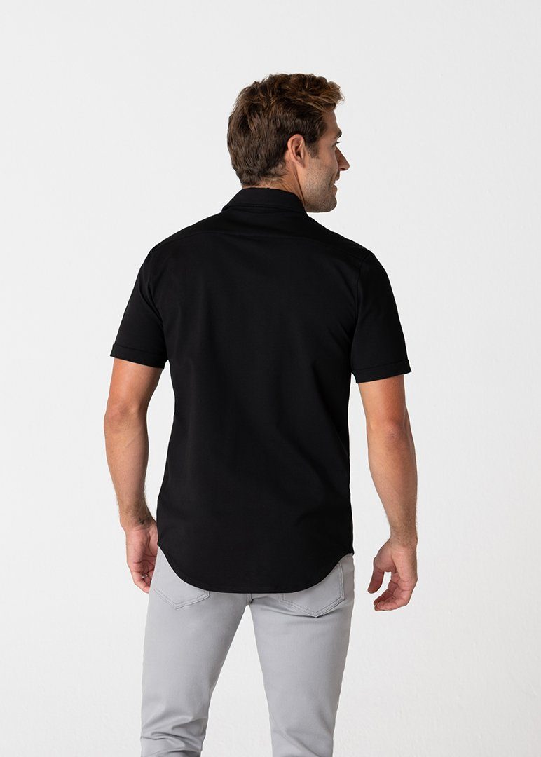 Short-Sleeve Polished Shirt