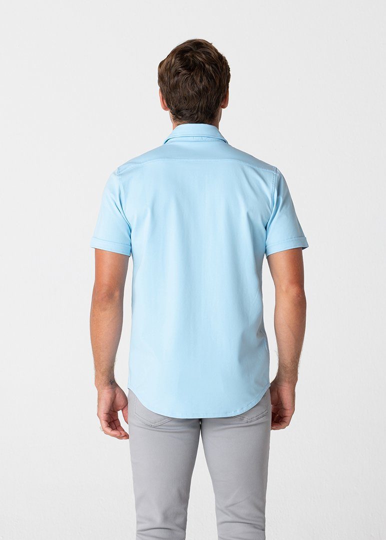 Short-Sleeve Polished Shirt