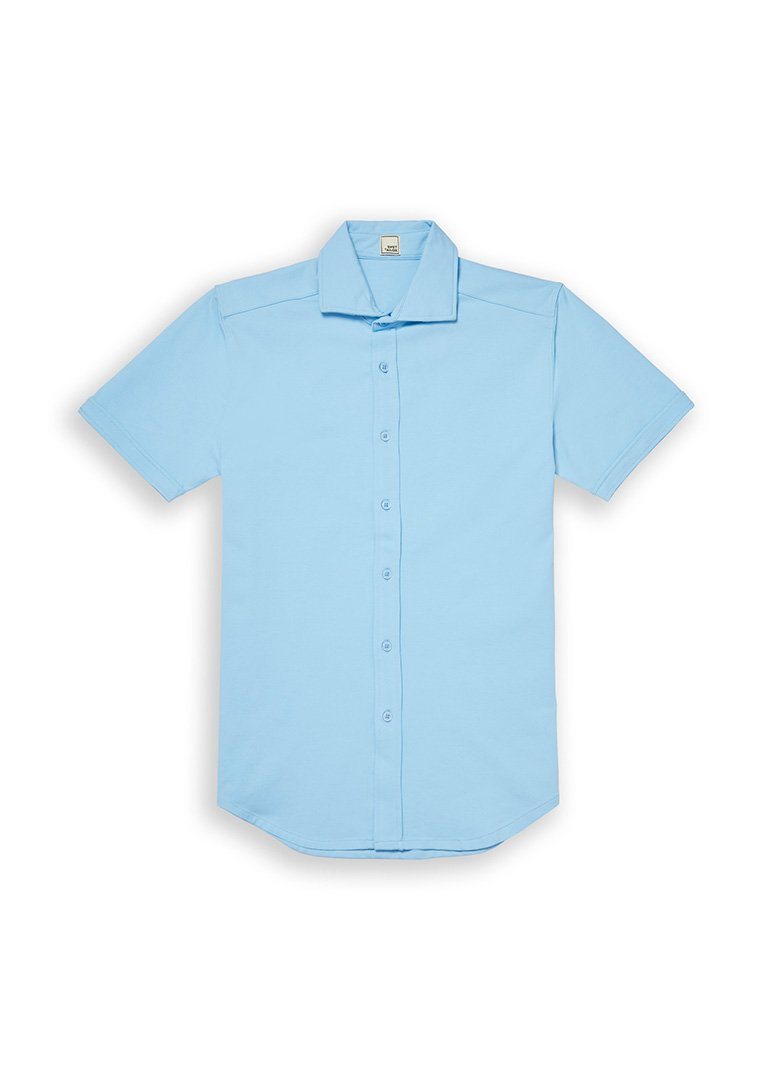 Short-Sleeve Polished Shirt