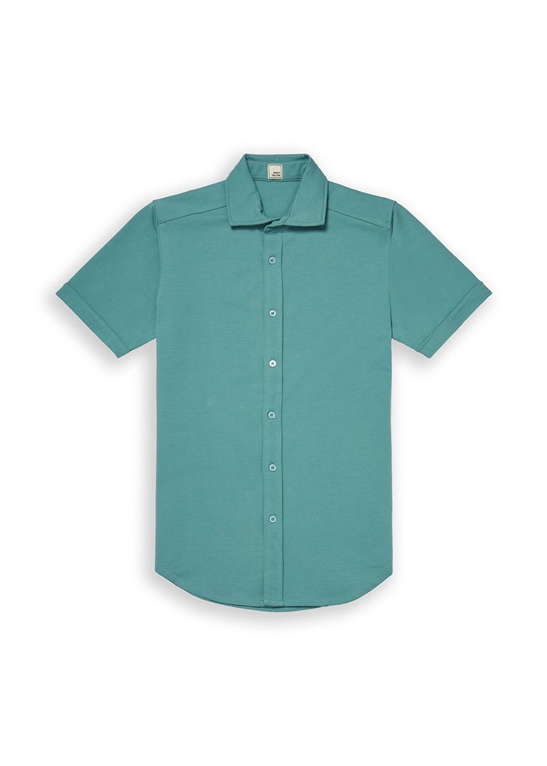 Short-Sleeve Polished Shirt