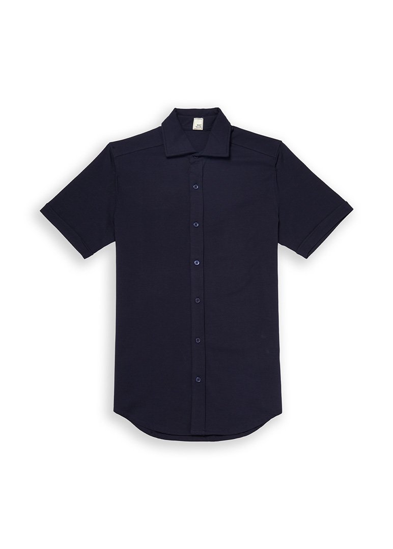 Short-Sleeve Polished Shirt