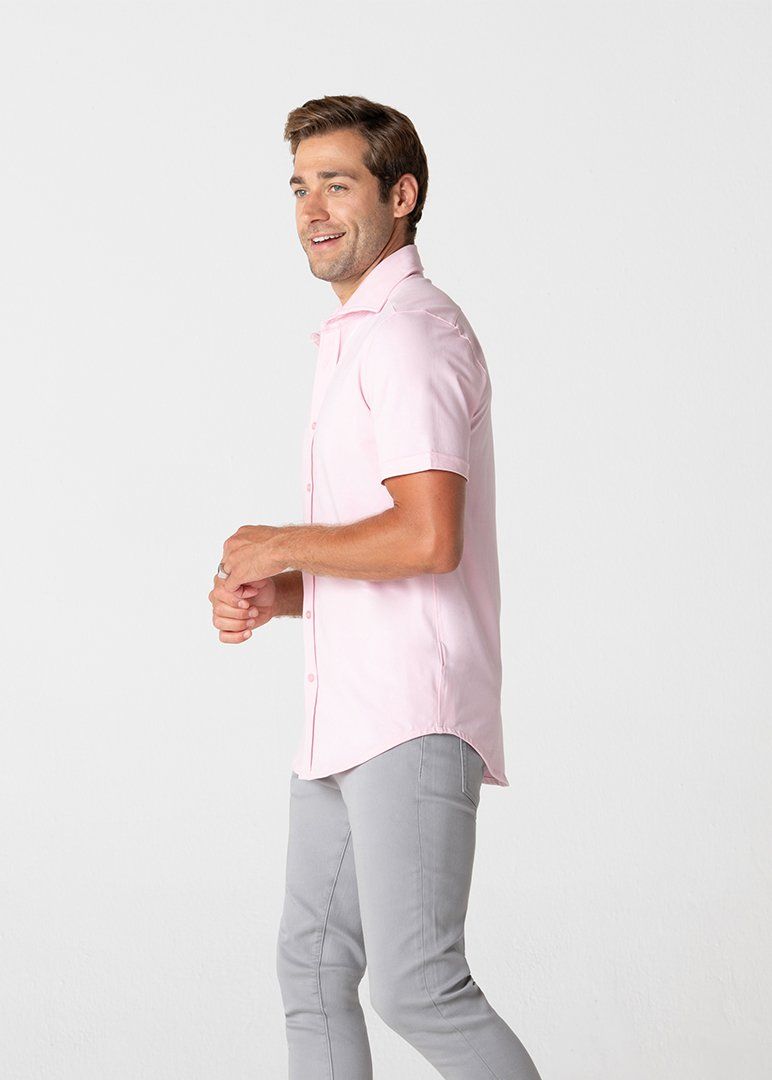 Short-Sleeve Polished Shirt