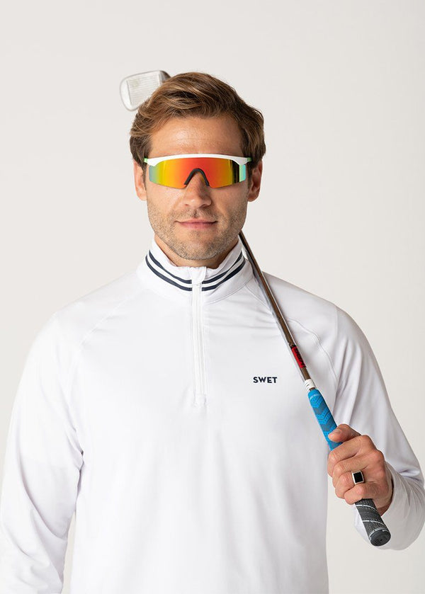 SWET Quarter Zip | White