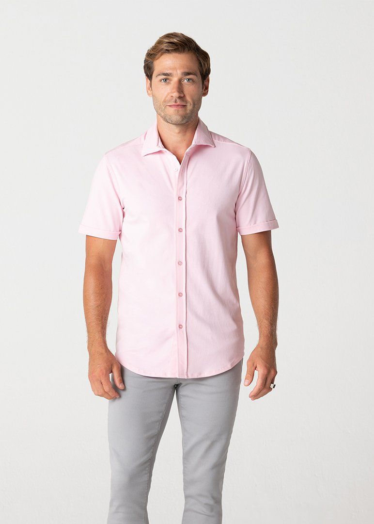 Short-Sleeve Polished Shirt