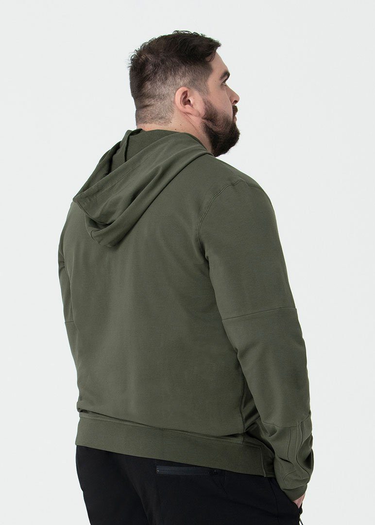 High & Mighty Lightweight SWET-Hoodie | Army Green
