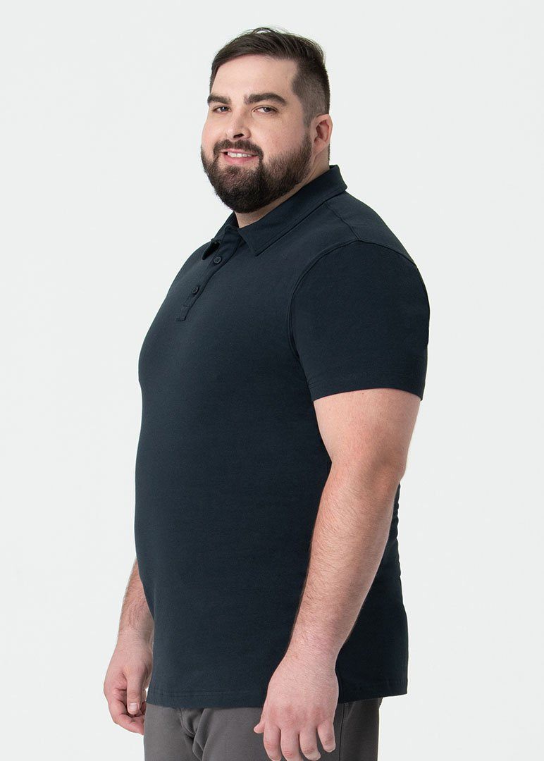 High & Mighty All-In Polo | Navy