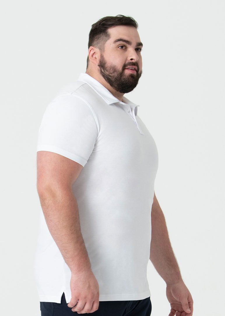 High & Mighty All-In Polo | White