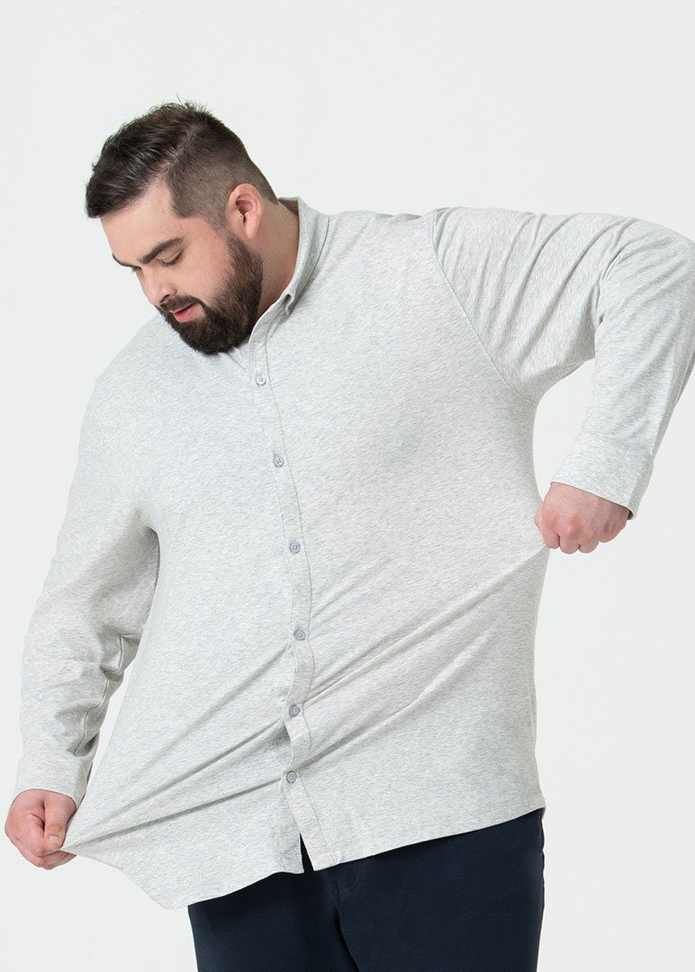 High & Mighty Mindful Shirt | Heather Grey