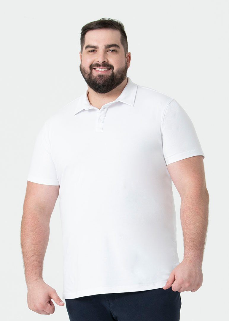 High & Mighty All-In Polo | White
