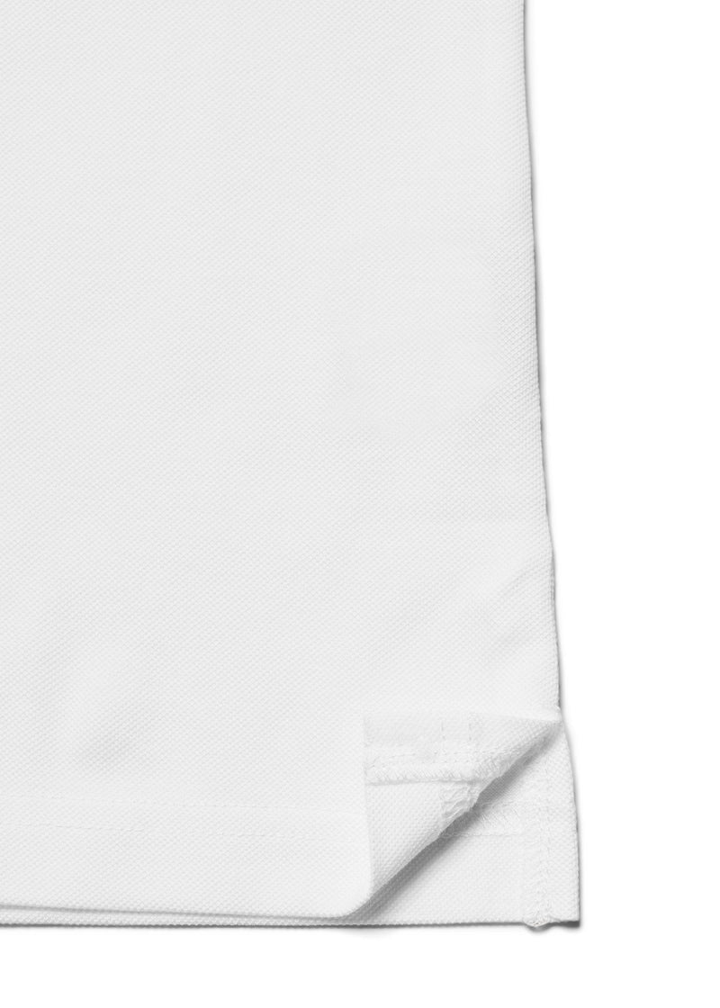 Pique Polo | White