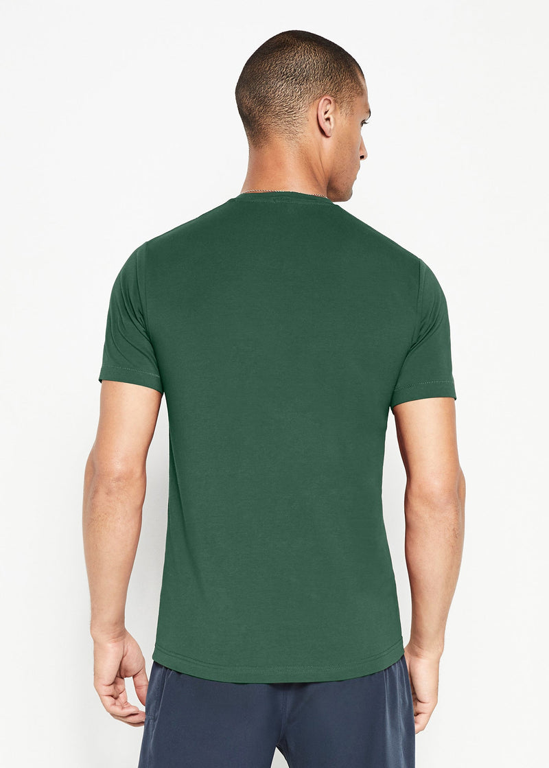 Cotton Stretch T-Shirt | Spruce