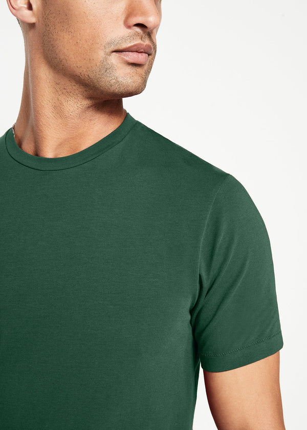 Cotton Stretch T-Shirt | Spruce