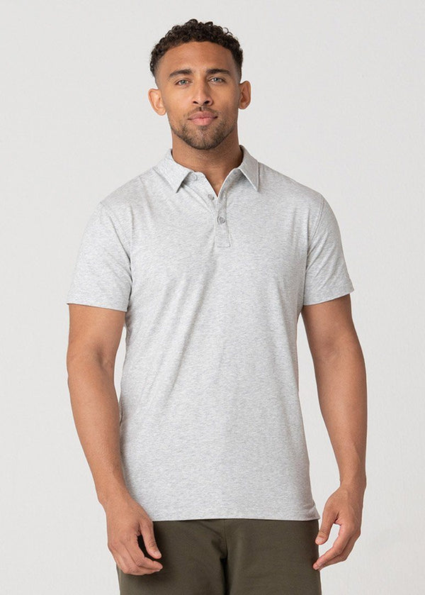 All-In Polo | Heather Grey