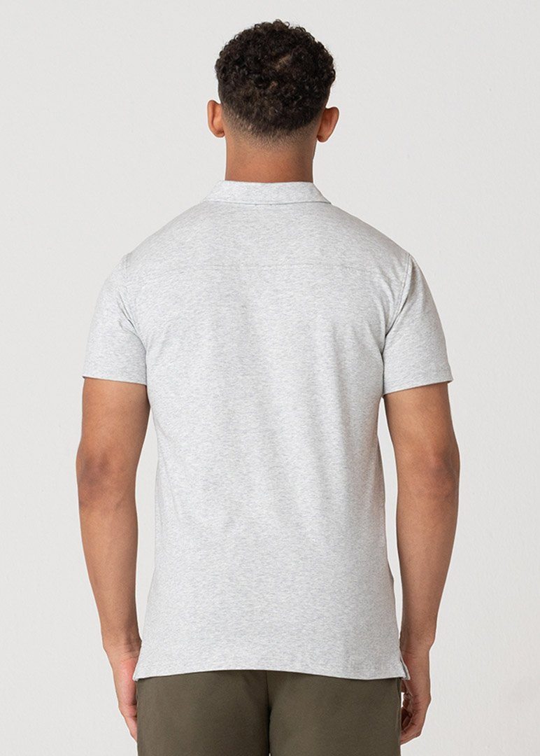 All-In Polo | Heather Grey