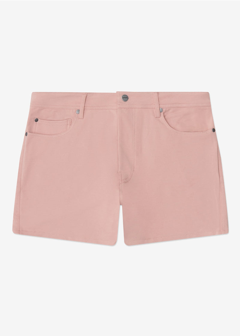 All-In 5" Shorts | Pearl Blush