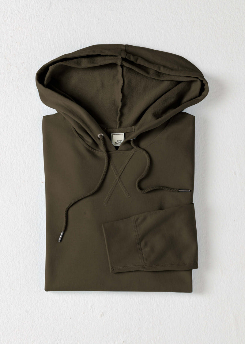 High & Mighty Lightweight SWET-Hoodie | Army Green