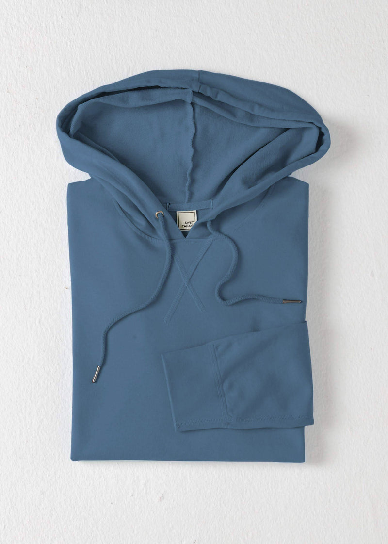 High & Mighty Lightweight SWET-Hoodie | Medium Blue