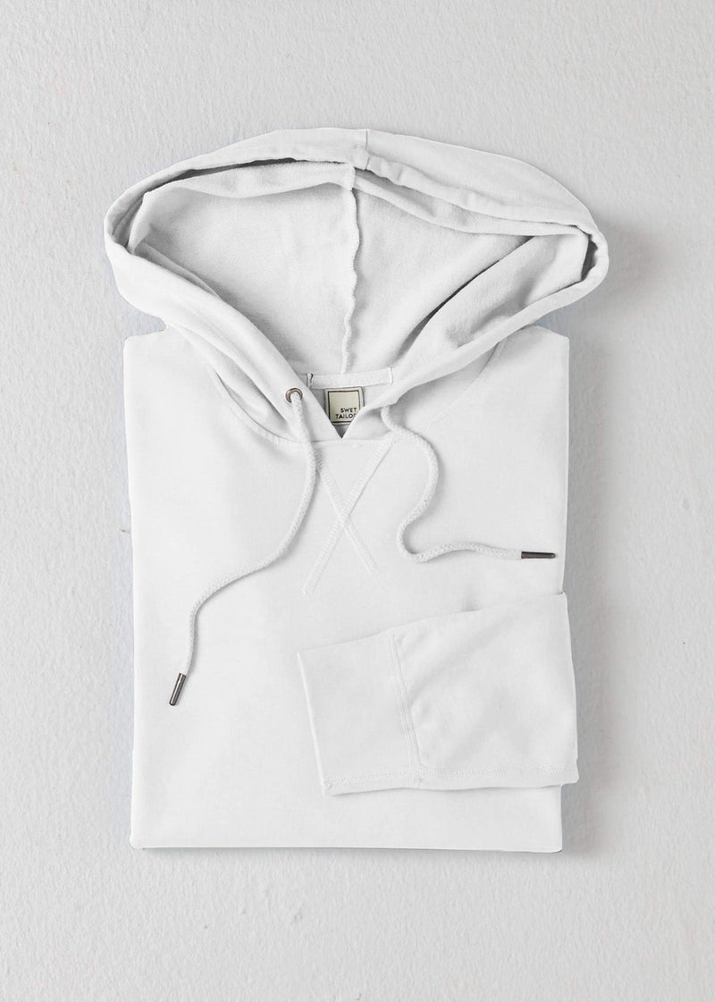 High & Mighty Lightweight SWET-Hoodie | White