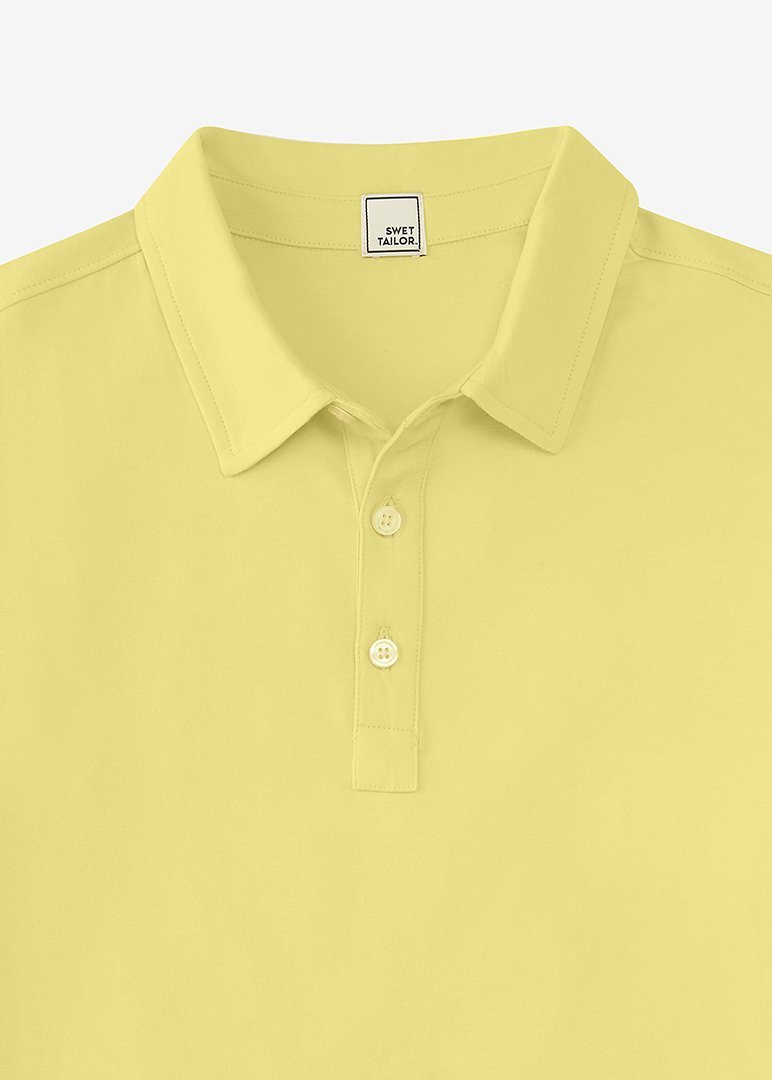 High & Mighty All-In Polo | Light Yellow