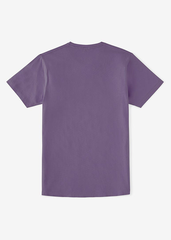 High & Mighty Cotton Stretch T-Shirt | Grape