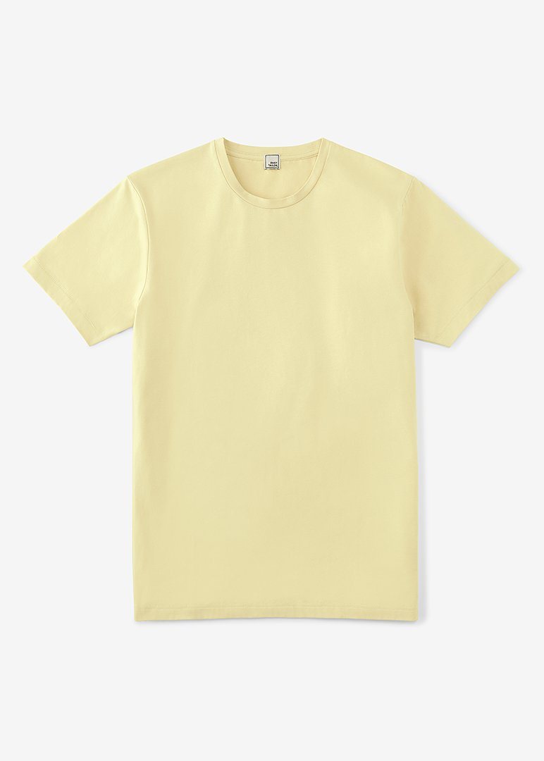 High & Mighty Cotton Stretch T-Shirt | Butter Yellow