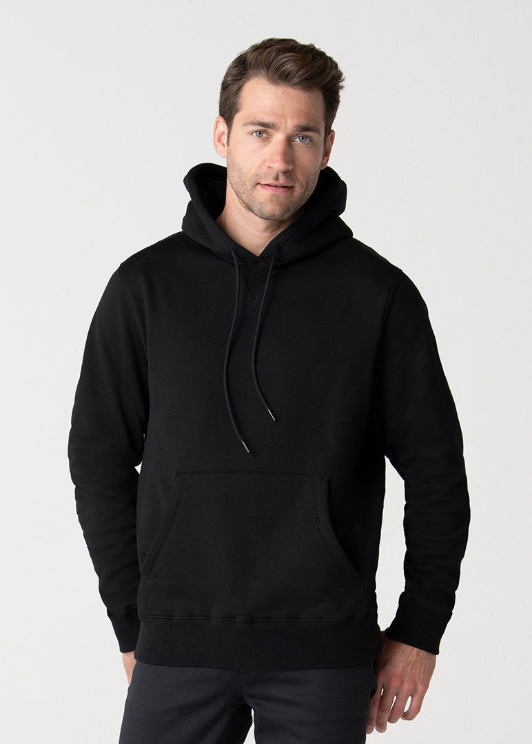 Heavy Fleece Hoodie | Black