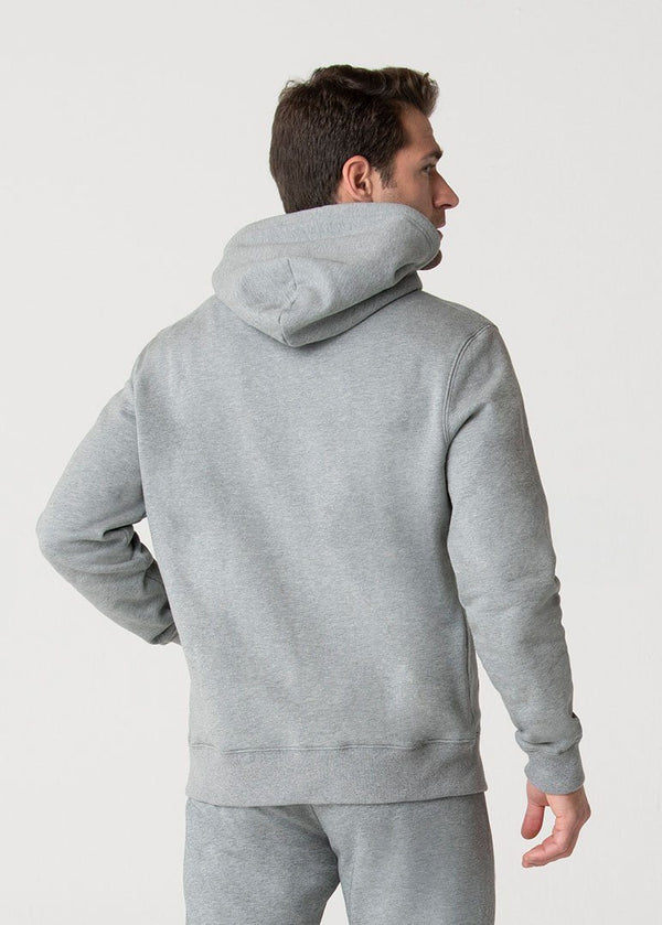 Heavy Fleece Hoodie | Heather Grey