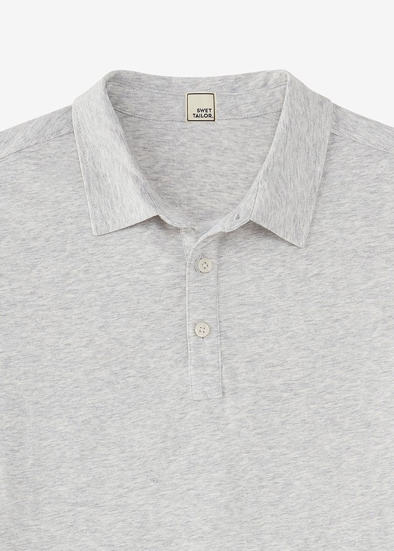 All-In Polo | Heather Grey