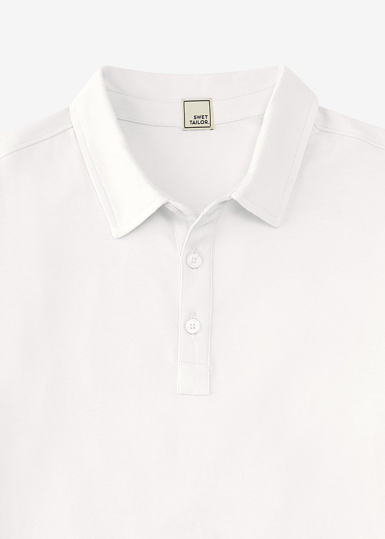 High & Mighty All-In Polo | White