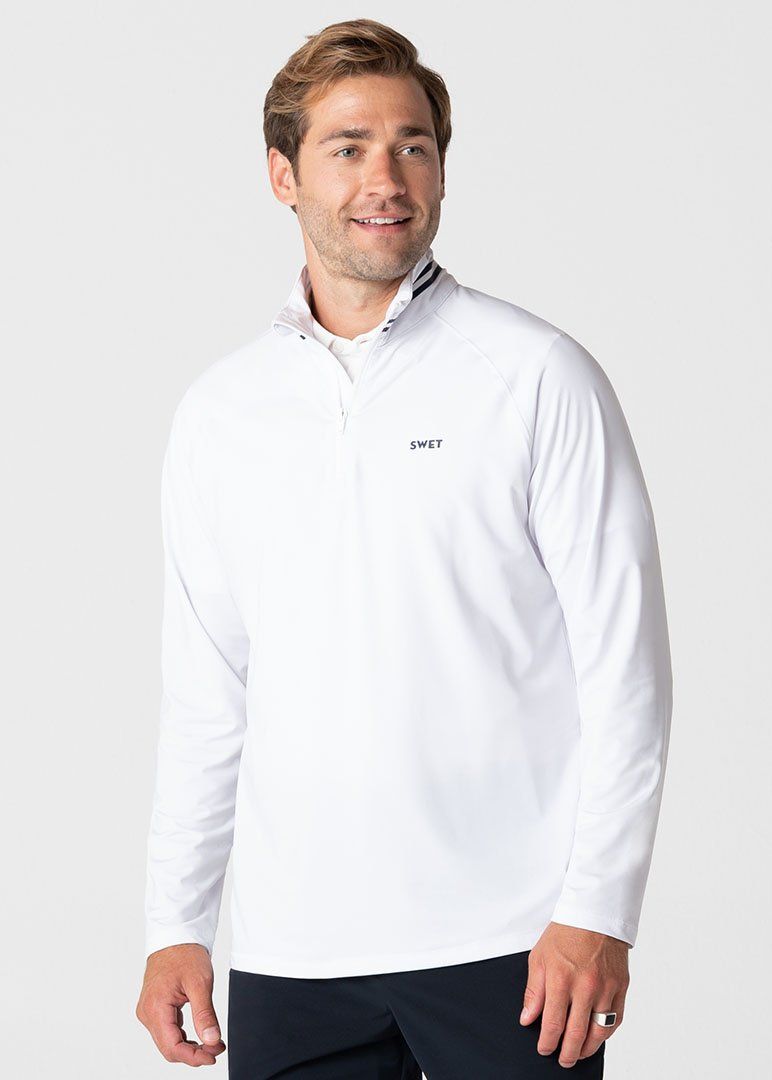 SWET Quarter Zip | White