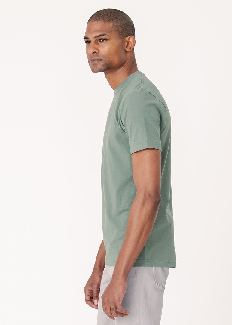 Cotton Stretch T-Shirt | Olive