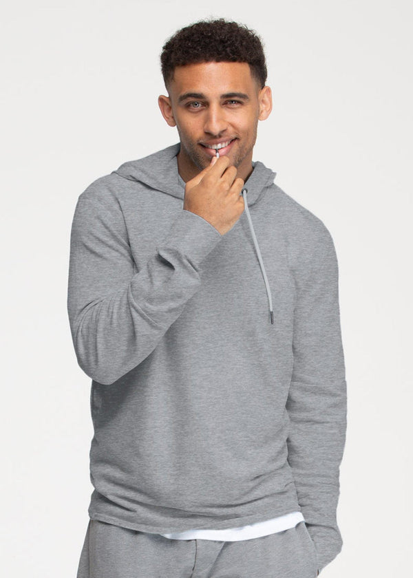 Lightweight SWET-Hoodie | Heather Charcoal