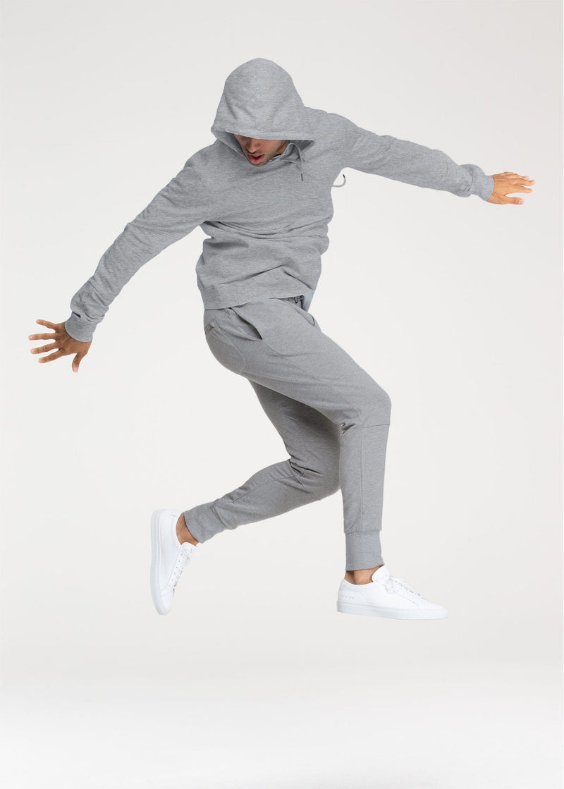 Lightweight SWET-Hoodie | Heather Charcoal