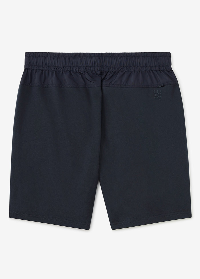 Satin Trim Short | Blue