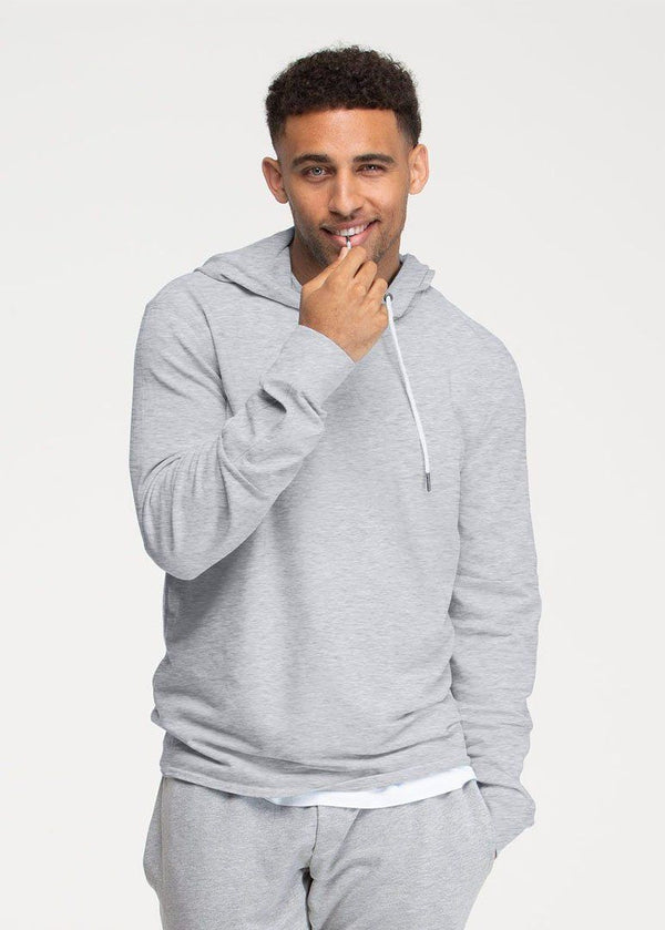 Lightweight SWET-Hoodie | Heather Grey