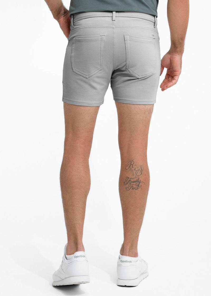 All-In 5" Shorts  | Light Grey