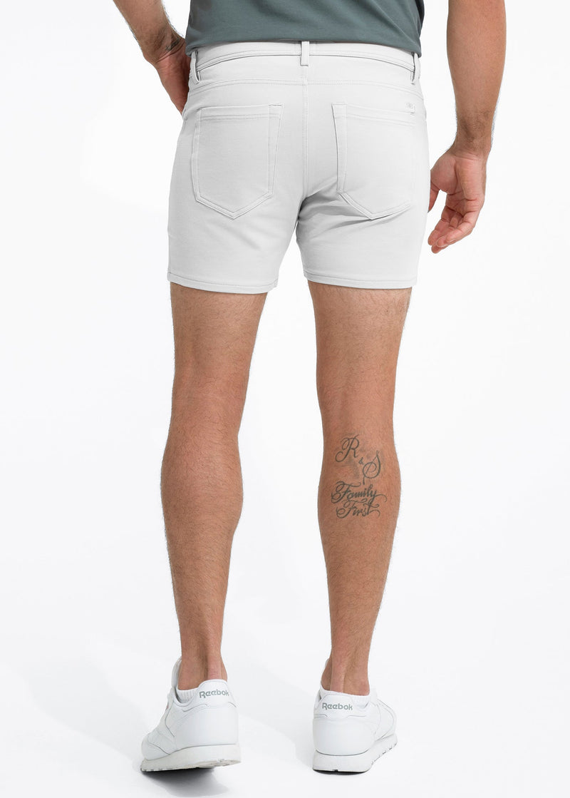 All-In 5" Shorts | White