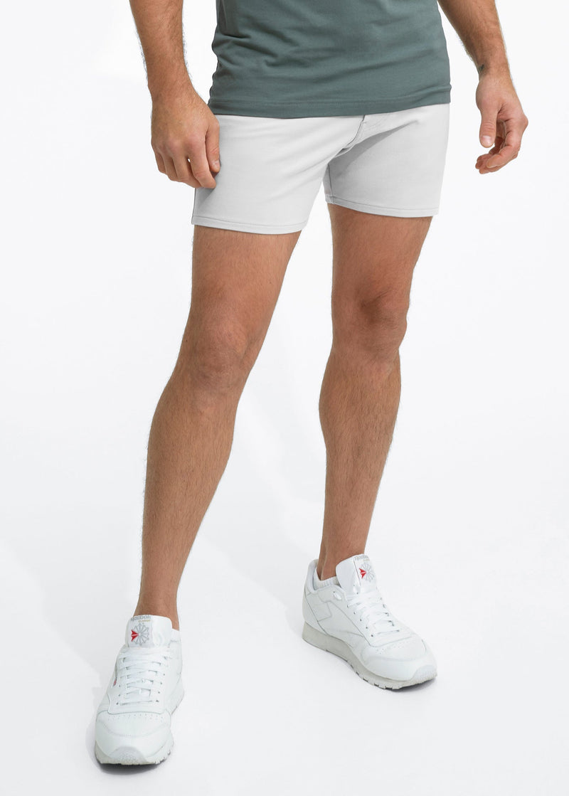 All-In 5" Shorts | White