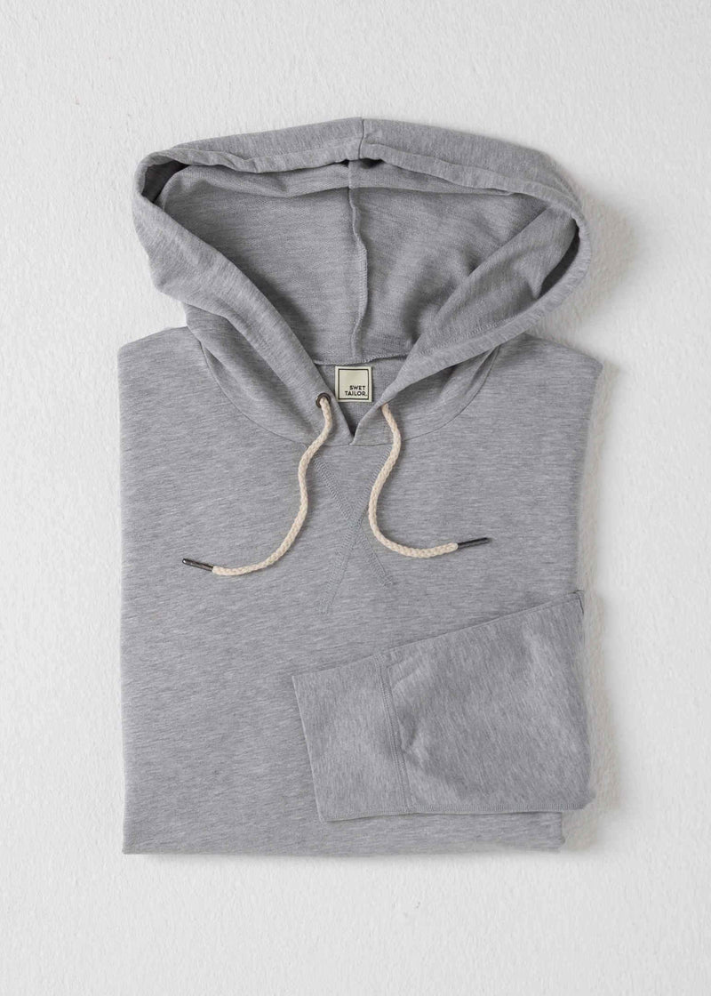 Lightweight SWET-Hoodie | Heather Grey